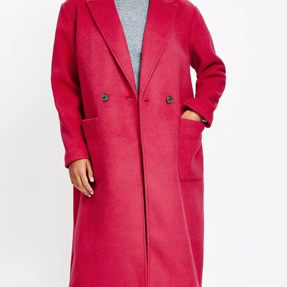 Loft Double Breasted Coat NWT - Picture 2 of 4